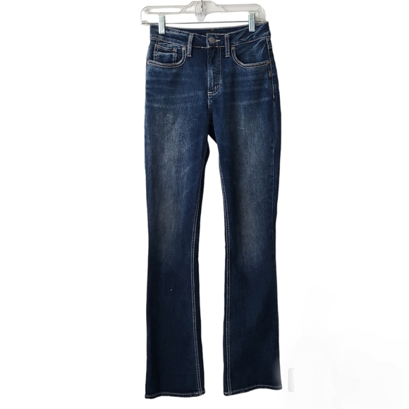 Silver Jeans Co. Avery Slim Boot Ladies Jean size 27 - Picture 1 of 10